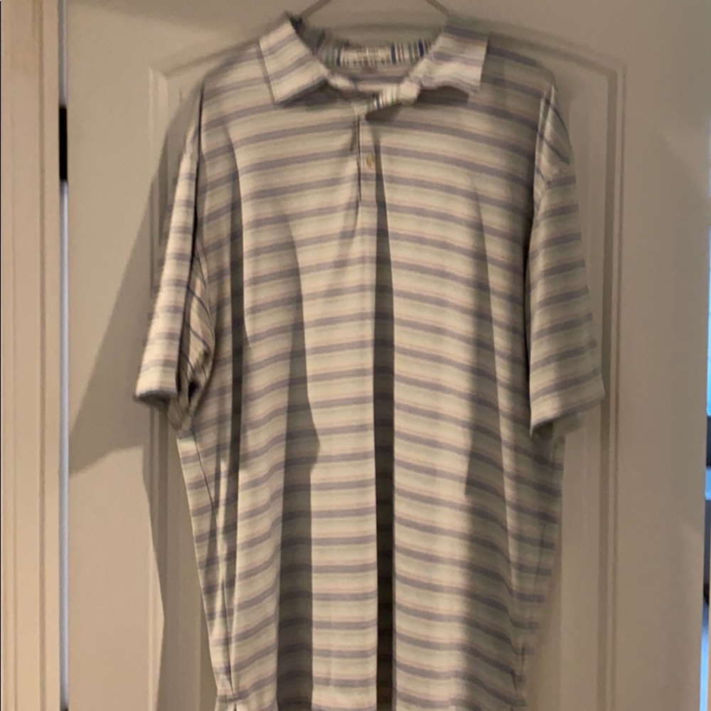Peter Millar Polo with Peter Millar logo